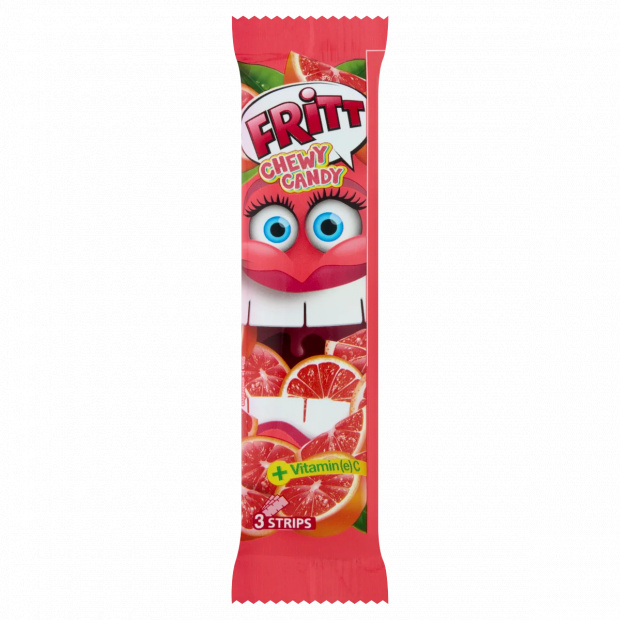 Fritt grépfrút ízesítésű rágócukorka C-vitaminnal 3 x 11,7 g (35 g)