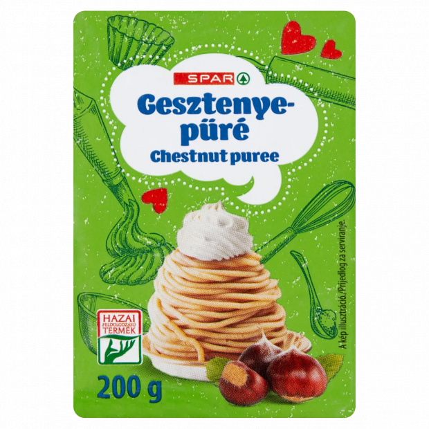 SPAR gyorsfagyasztott gesztenyepüré 200 g