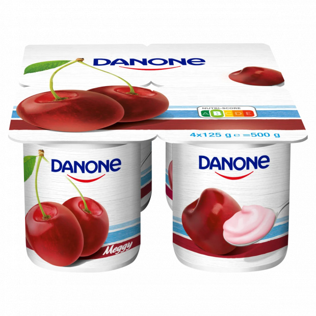 Danone meggyízű, élőflórás, zsírszegény joghurt 125 g