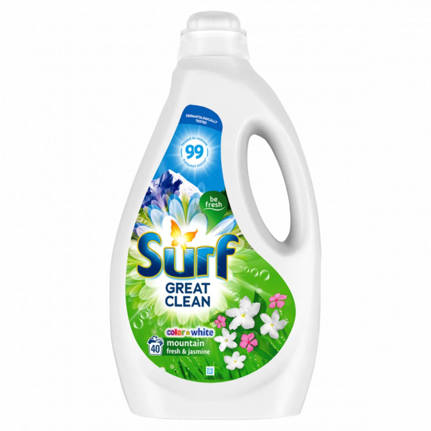 SURF Mountain Fresh & Jasmine mosógél 40 mosás