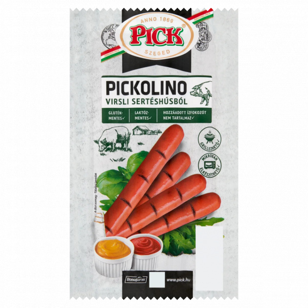 PICK Pickolino virsli sertéshúsból 140 g 