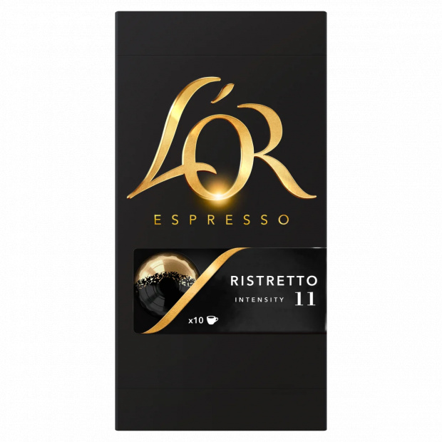 L\'OR Espresso Ristretto őrölt-pörkölt kávé kapszulában 10 db 52 g