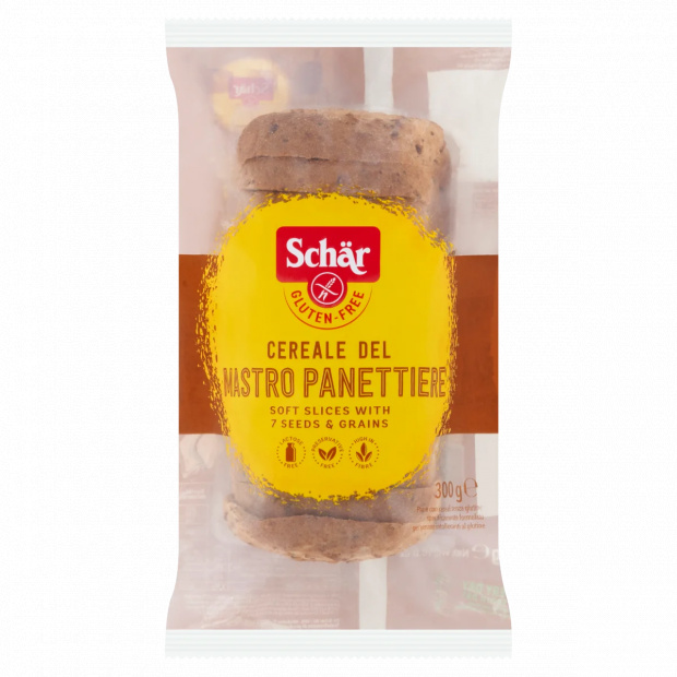 Schär gluténmentes többmagvas kenyér 300 g