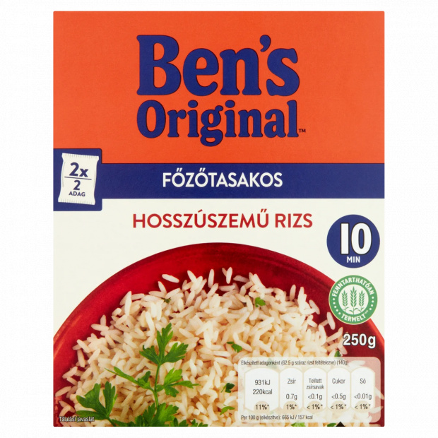 Ben\'s Original főzőtasakos hosszúszemű rizs 250 g
