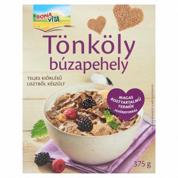 Bona Vita tönköly búzapehely 375 g Bona Vita tönköly búzapehely 375 g