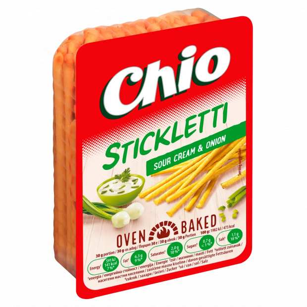 Chio Stickletti hagymás-tejfölös pálcika 80 g
