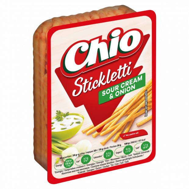 Chio Stickletti hagymás-tejfölös pálcika 80 g