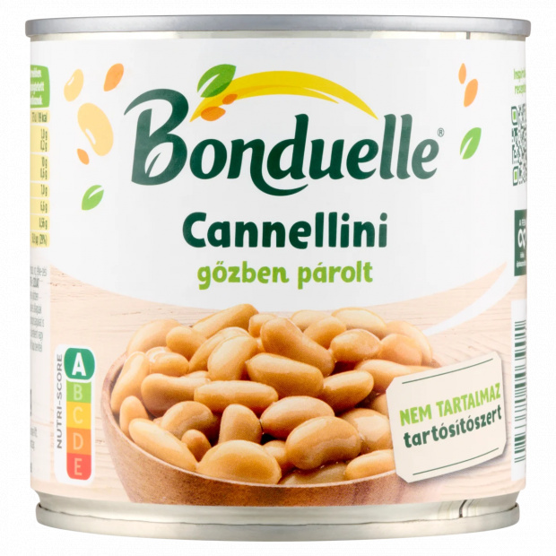Bonduelle gőzben párolt cannellini fehérbab 310 g