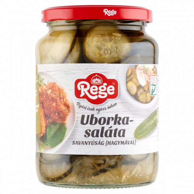 Rege uborkasaláta savanyúság hagymával 680 g