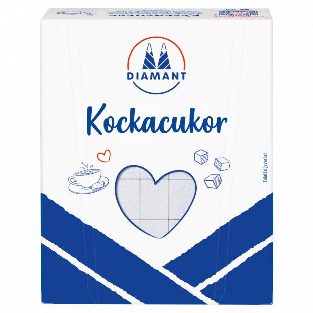 Diamant kockacukor 500 g