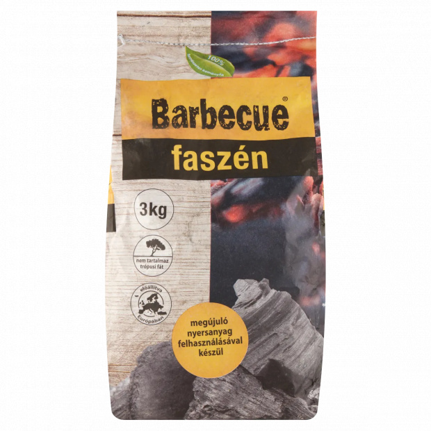 Barbecue faszén 3 kg