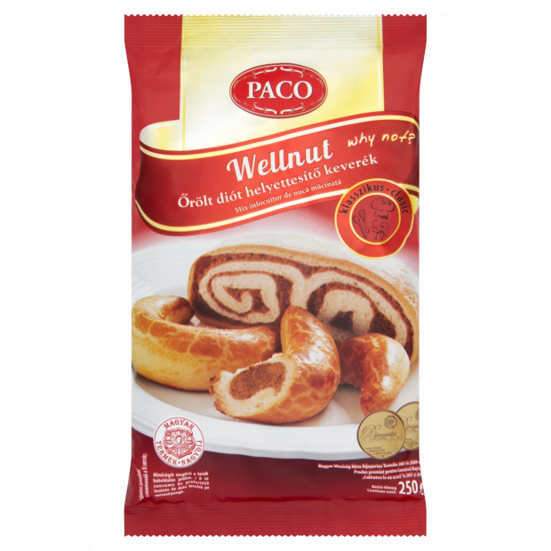 Paco Wellnut klasszikus őrölt diót helyettesítő keverék 250 g