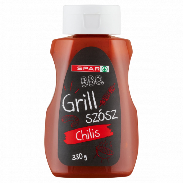 SPAR BBQ chilis grill szósz 330 g SPAR BBQ chilis grill szósz 330 g