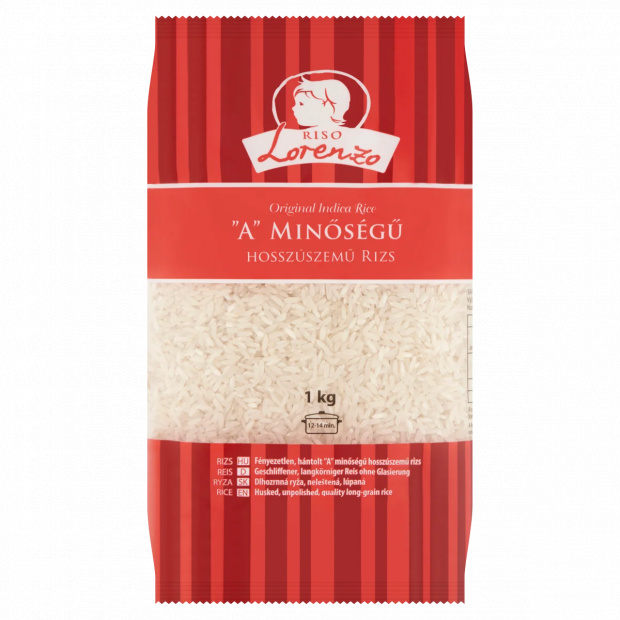 Riso Lorenzo \"A\" minőségű hosszúszemű rizs 1 kg