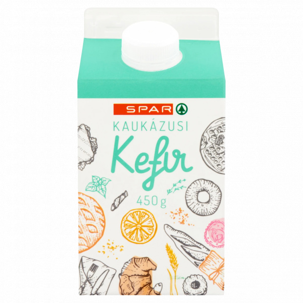 SPAR élőflórás kaukázusi kefir 450 g