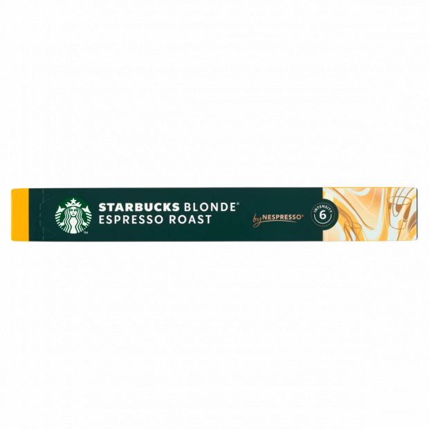 Starbucks by Nespresso Blonde Espresso Roast őrölt, pörkölt kávékapszula 10 db 53 g
