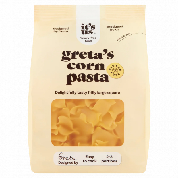 It\'s Us Fodros Kocka gluténmentes kukorica száraztészta 200 g