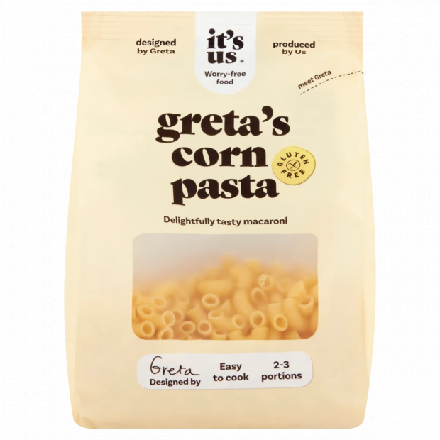 It\'s Us Szarvacska gluténmentes kukorica száraztészta 200 g