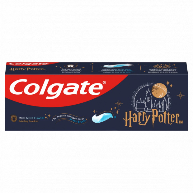 Colgate Harry Potter Bugyborékoló Üst gyermek fogkrém 6+ év 50 ml