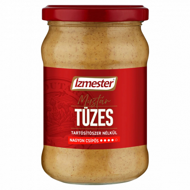 Ízmester tüzes mustár 288 g