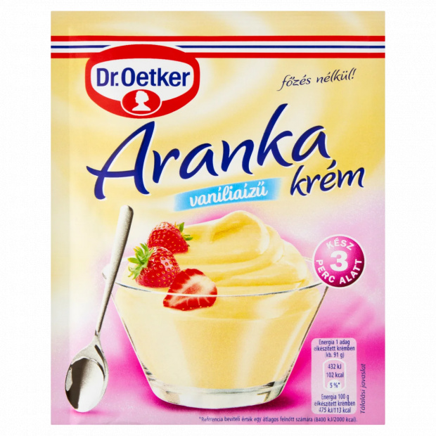 Dr. Oetker Aranka Krém vaníliaízű krémpor 65 g