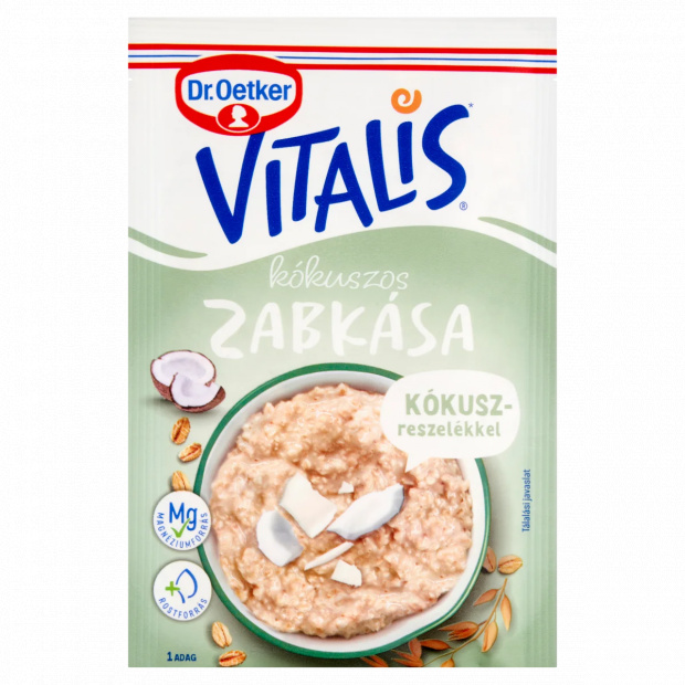 Dr. Oetker Vitalis kókuszos zabkása alappor 56 g