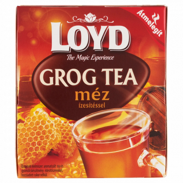 Loyd Grog tea méz ízesítéssel 10 filter 30 g