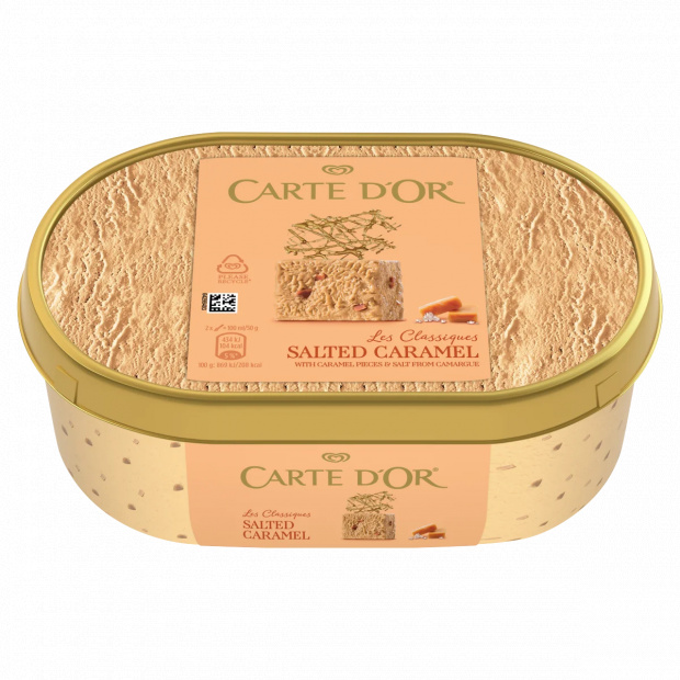 Carte D\'Or sós karamelles tejjégkrém vajkaramella darabkákkal 1000 ml