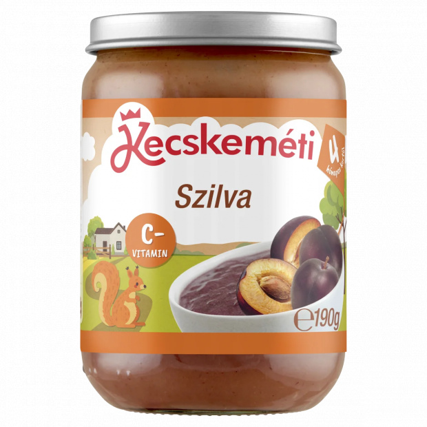 Kecskeméti szilva bébidesszert 4 hónapos kortól 190 g