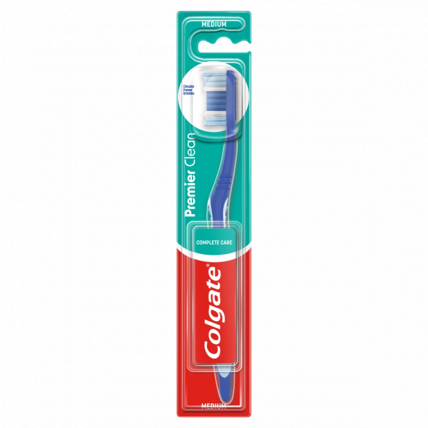 Colgate Premier Clean közepes fogkefe 1 db