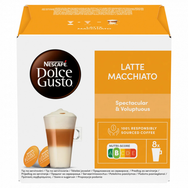 NESCAFÉ Dolce Gusto Latte Macchiato kávékapszula 16 db 183,2 g