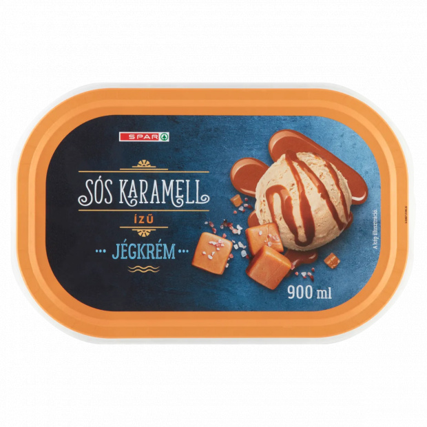 SPAR sós karamell ízű jégkrém 900 ml