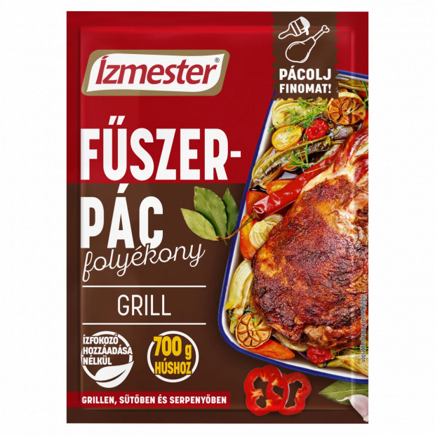 Ízmester grill folyékony fűszerpác 80 ml Ízmester grill folyékony fűszerpác 80 ml