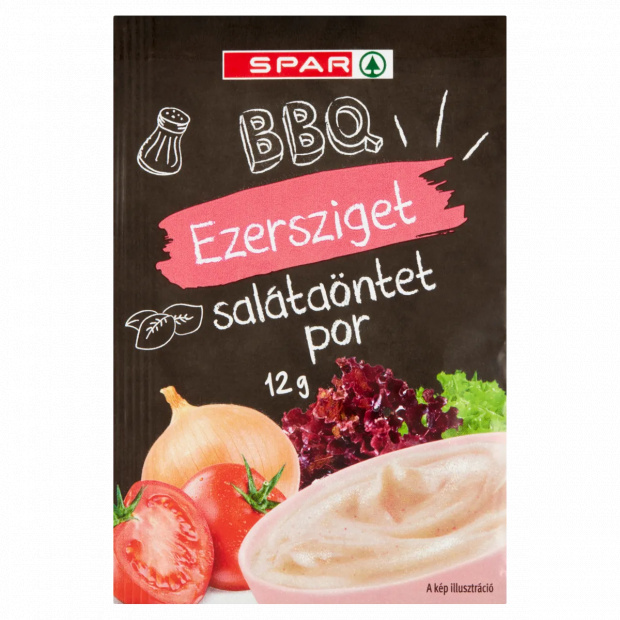 SPAR BBQ Ezersziget salátaöntet por 12 g