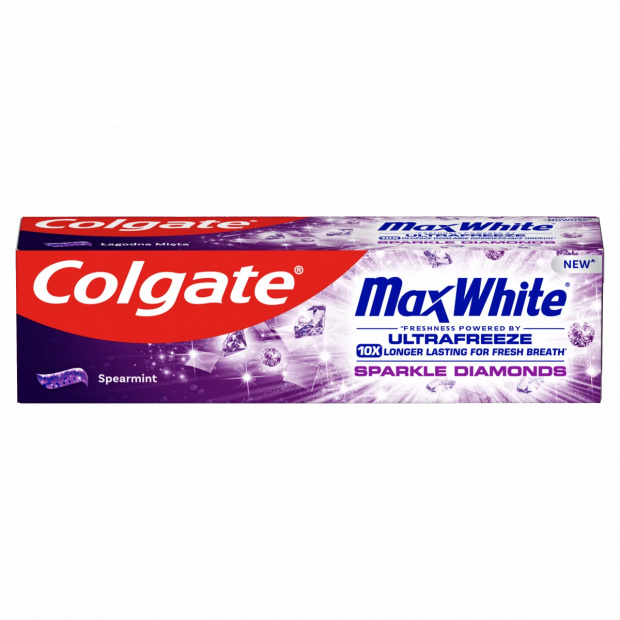 Colgate Max White Sparkle Diamonds fogkrém 75ml