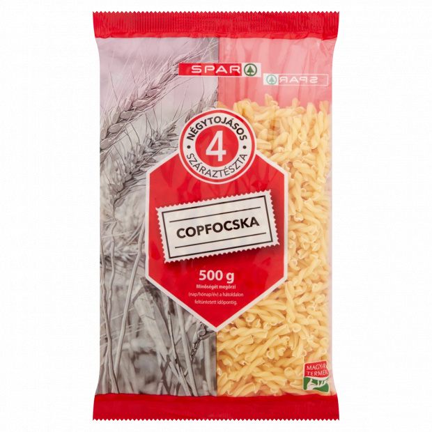 SPAR copfocska 4 tojásos száraztészta 500 g