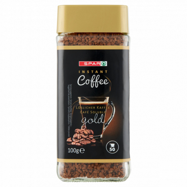SPAR Gold fagyasztva szárított instant kávé 100 g