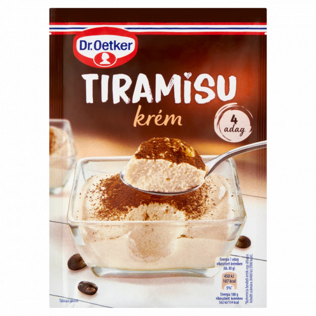 Dr. Oetker tiramisu krémpor 68 g Dr. Oetker tiramisu krémpor 68 g