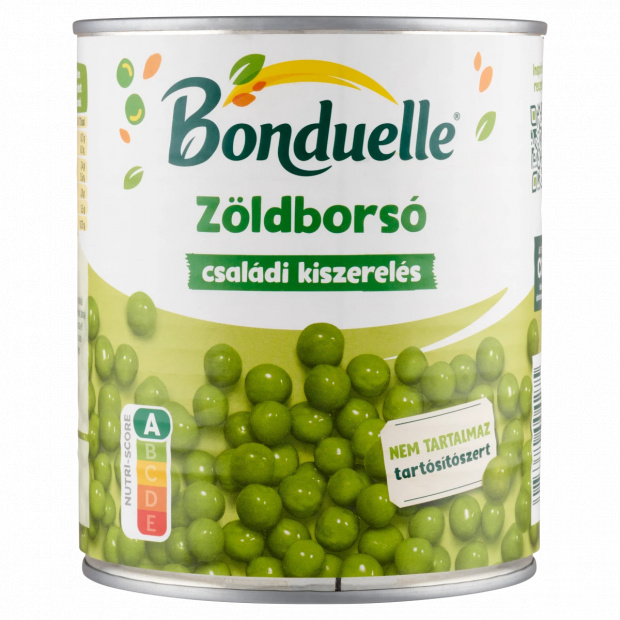 Bonduelle zöldborsó 800 g