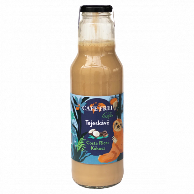 Cafe Frei by Cserpes Costa Ricai Kókusz zsírszegény tejeskávé 0,75 l