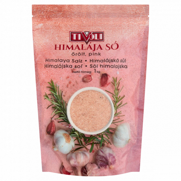 Tivoli őrölt, pink himalája só 1 kg