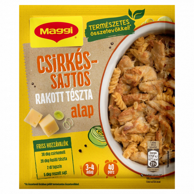 Maggi csirkés-sajtos rakott tészta alap 39 g