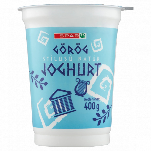 SPAR görög stílusú natúr joghurt 400 g