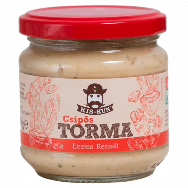 Kis-Kun ecetes reszelt csípős torma 190 g