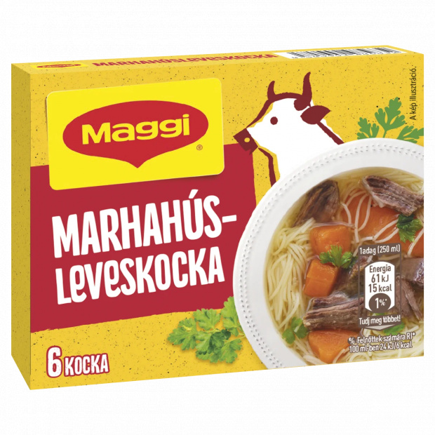 Maggi marhahúsleveskocka 6 db 60 g