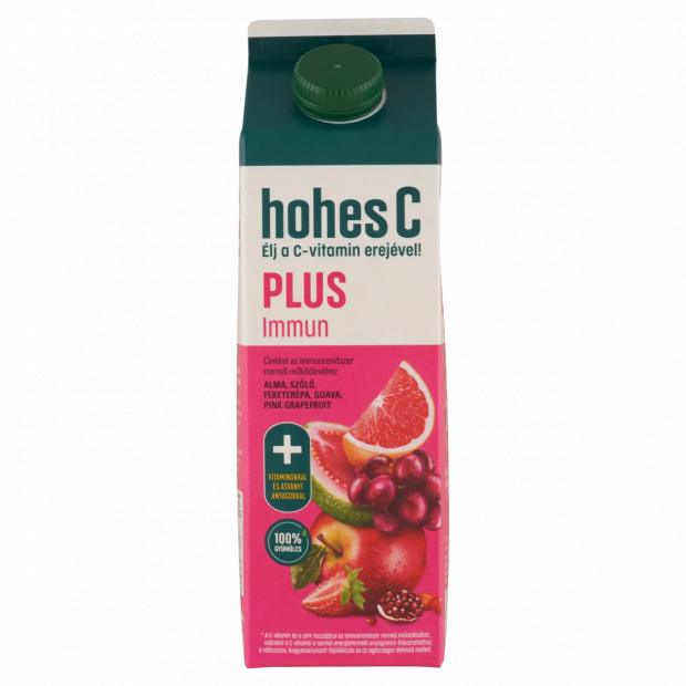 Hohes C Plus+ Immun cink 100% vegyes gyümölcslé 1 l