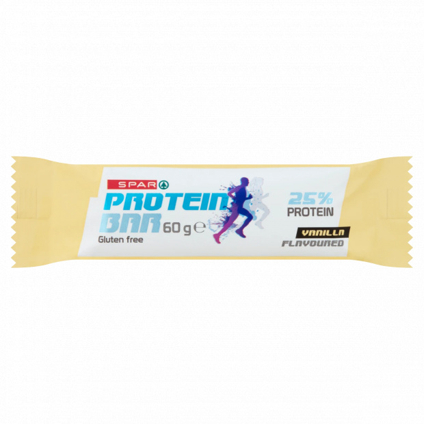 SPAR Protein Bar vanília ízű fehérje szelet, fehér bevonattal б0 g SPAR Protein Bar vanília ízű fehérje szelet, fehér bevonattal б0 g