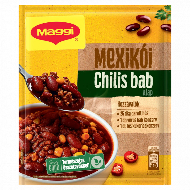 Maggi mexikói chilis bab alap 48 g Maggi mexikói chilis bab alap 48 g