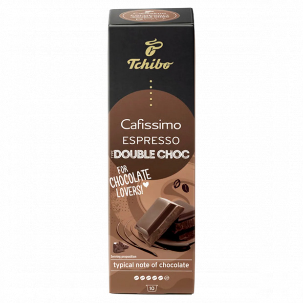Tchibo Cafissimo Espresso Double Choc kávékapszula 10 db 70 g