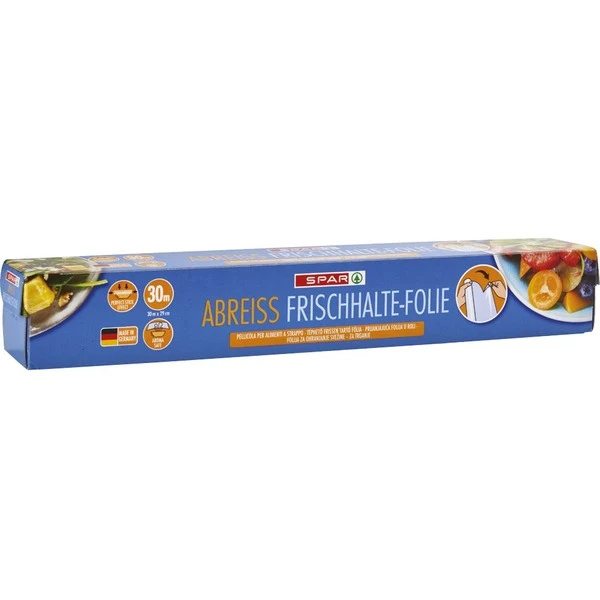 SPAR TÉPHETŐ FRISSENT. FÓLIA